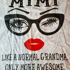 Women's XL Mimi grandma T-shirt
